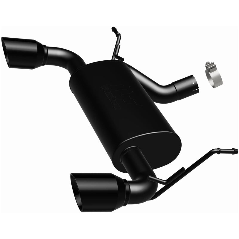 

Magnaflow 15160 - MAG15160 - MagnaFlow 07-17 Jeep Wrangler JK 3.8/3.6L Dual Split Rear Exit Black Axle-Back Exhaust - Shipped in Europe - Tuningsupply.com
