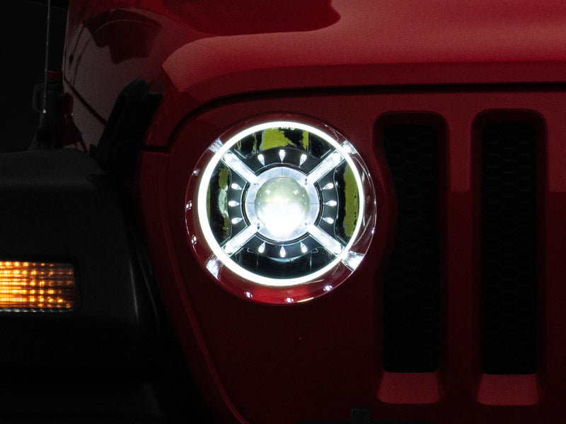 
    

Raxiom J137646 - RAXJ137646 - Raxiom 18-22 Jeep Wrangler JL/ JT 9-Inch LED Headlights w/ DRL and Halo- Black Housing (Clear Lens) - Shipped in Europe - Tuningsupply.com

  