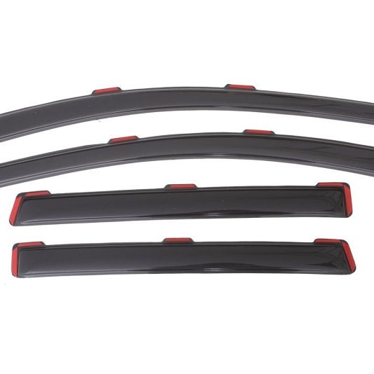 AVS 13-18 Ford Escape Ventvisor In-Channel Front & Rear Window Deflectors 4pc - Smoke-tuningsupply.com