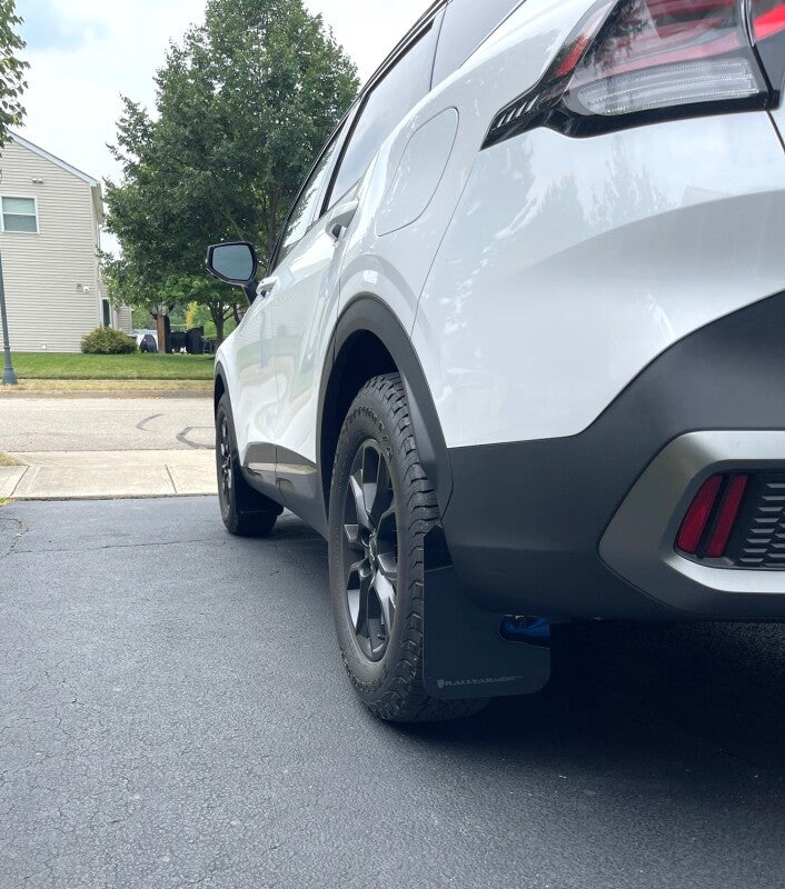 

Rally Armor MF81-UR-BLK-MBK - RALMF81-UR-BLK-MBK - Rally Armor 23-26 Kia Sportage Black UR Mud Flap w/ Metallic Black Logo - Shipped in Europe - Tuningsupply.com

