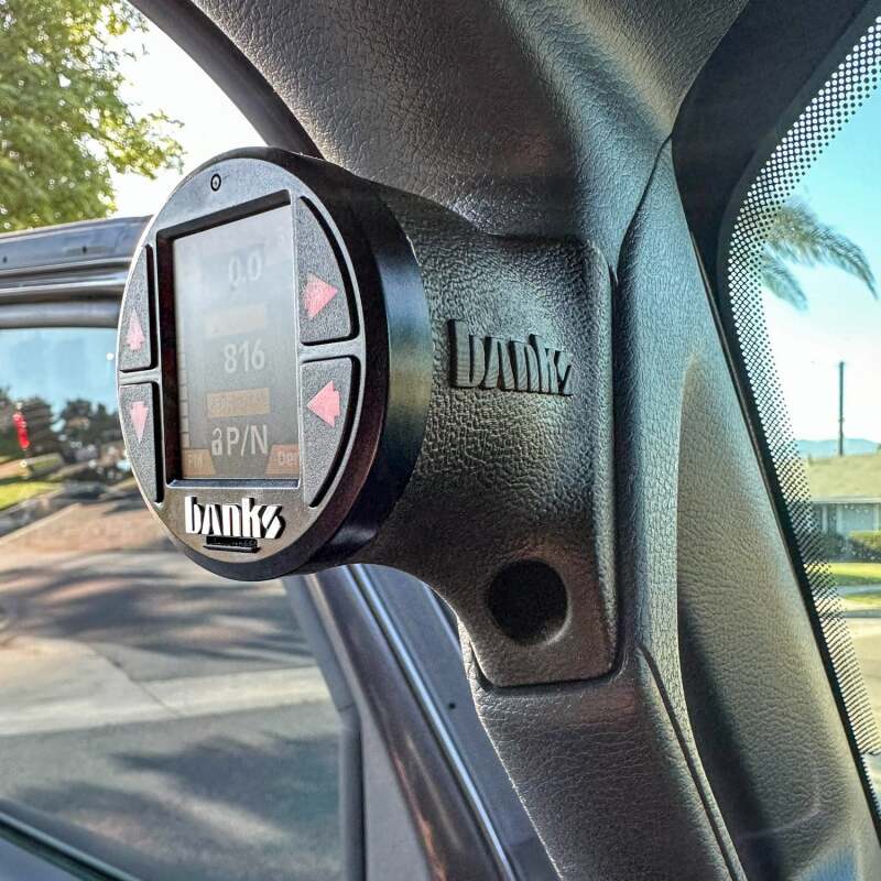 Banks Power 18-23 Jeep Wrangler/Gladiator - iDash Stealth Single Gauge Pod Kit-tuningsupply.com