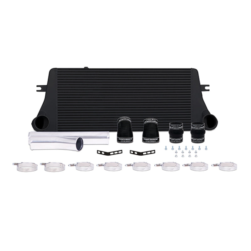 Mishimoto 94-02 Dodge Ram 2500 5.9L Cummins Intercooler Kit w/ Pipes (Black)-tuningsupply.com