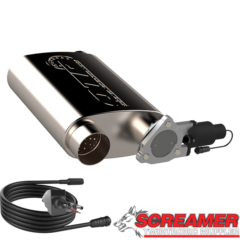 
  

QTP 13300C - QTP13300C - QTP 3in Weld-On 304SS Screamer Muffler w/Bolt-On QTEC Electric Cutout - Shipped in Europe - Tuningsupply.com

