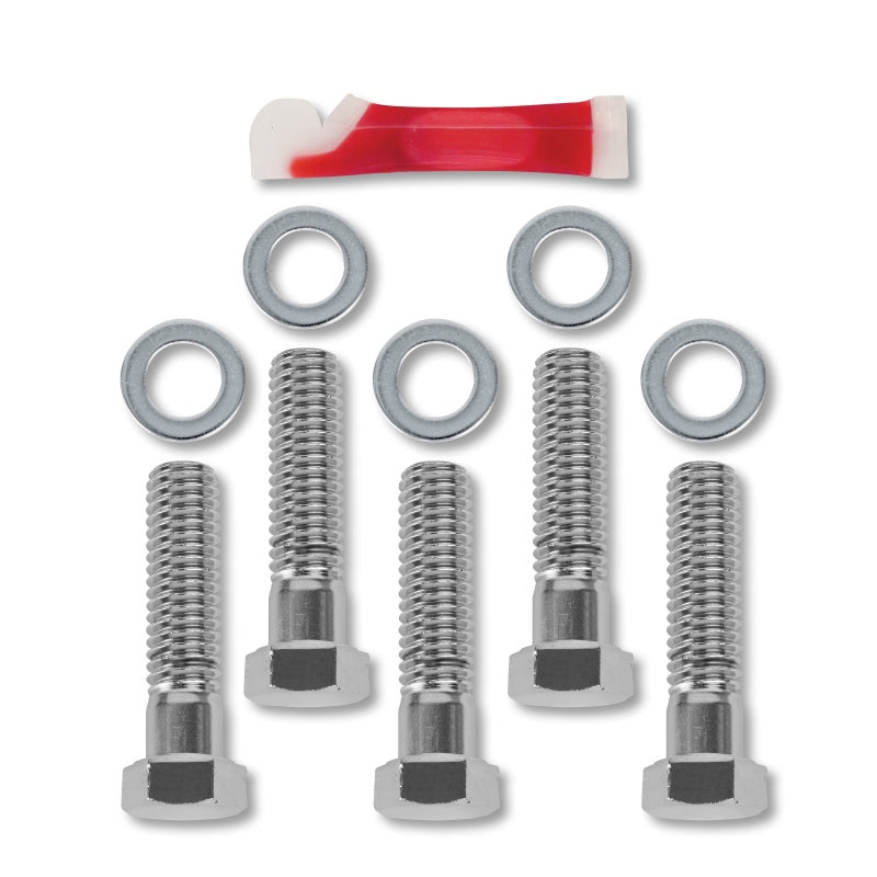 Performance Machine 00-Up HD Bolt Set Pulley - Chrome-tuningsupply.com