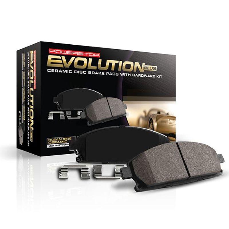 Power Stop 20-21 Mercedes-Benz GLE350 Front Z17 Evo Ceramic Brake Pad w/Hardware-tuningsupply.com