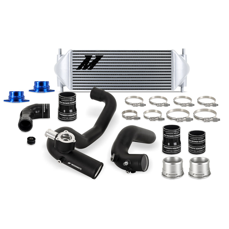 Mishimoto 2021+ Ford Bronco 2.3L Intercooler Kit - Black Pipes/Silver Core-tuningsupply.com