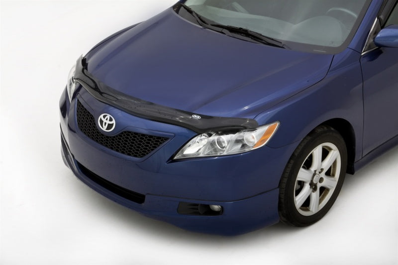 AVS 07-11 Toyota Camry Carflector Low Profile Hood Shield - Smoke-tuningsupply.com