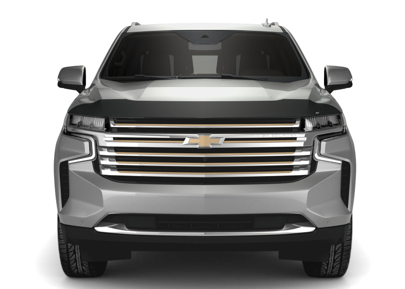 AVS 2021 Chevrolet Suburban Aeroskin Hood Shield - Matte Black-tuningsupply.com