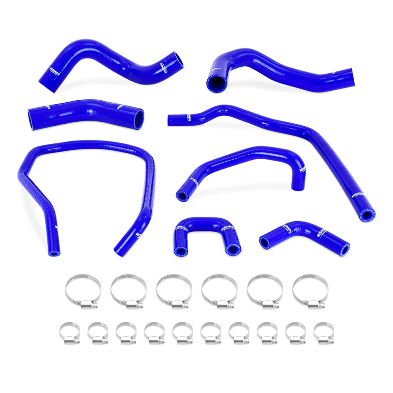 Mishimoto 04-10 Infiniti QX56 / 04-14 Titan Silicone Coolant Hose Kit - Blue-tuningsupply.com