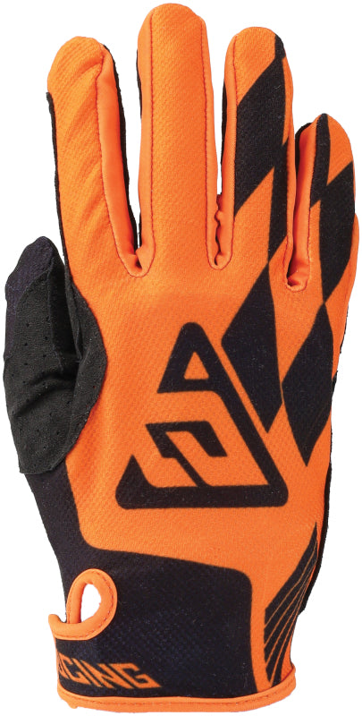 Answer 25 Ascent Prix Gloves Hyper Orange/Black - Large-tuningsupply.com