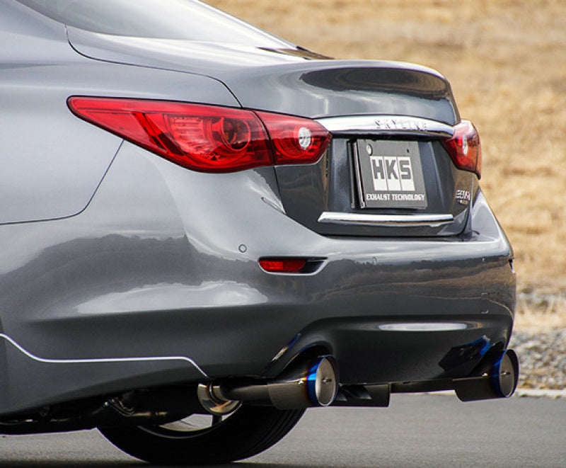 

HKS 32009-KN001 - HKS32009-KN001 - HKS Infiniti Q50 Hybrid VQ37 Dual Hi-Power Titanium Tip Catback Exhaust - Shipped in Europe - Tuningsupply.com
