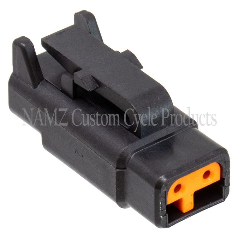 

NAMZ MDP-2B - NAMMDP-2B - NAMZ Deutsch DTM 2-Position Plug w/2 Stamped Terminals & Wedgelock - Black (HD 74112-98BK) - Shipped in Europe - Tuningsupply.com
