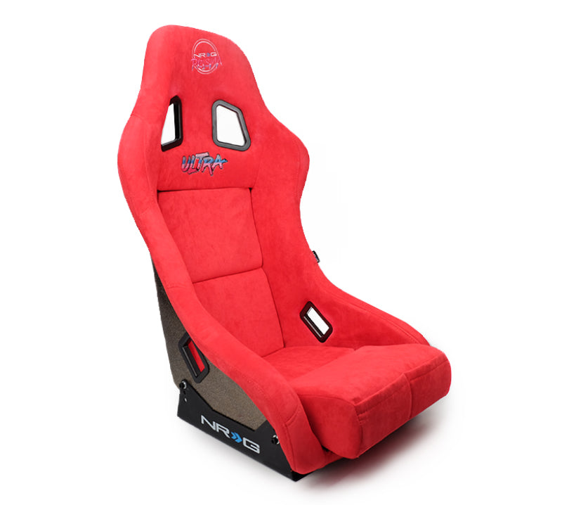 

NRG  - NRGFRP-303RD-ULTRA - NRG FRP Bucket Seat ULTRA Edition - Medium (Red Alcantara/Pearlized Back) - Shipped in Europe - Tuningsupply.com
