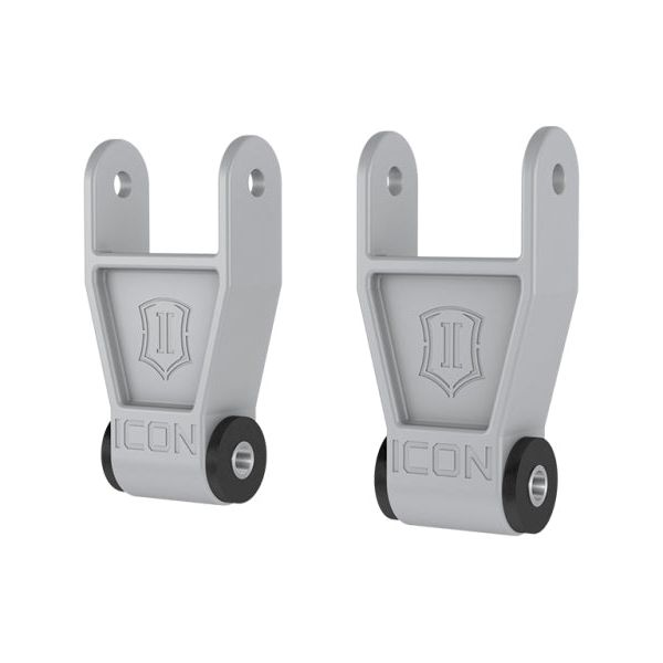 ICON 10-23 Ford F-Series Billet 1in Lowering Shackle Kit-tuningsupply.com