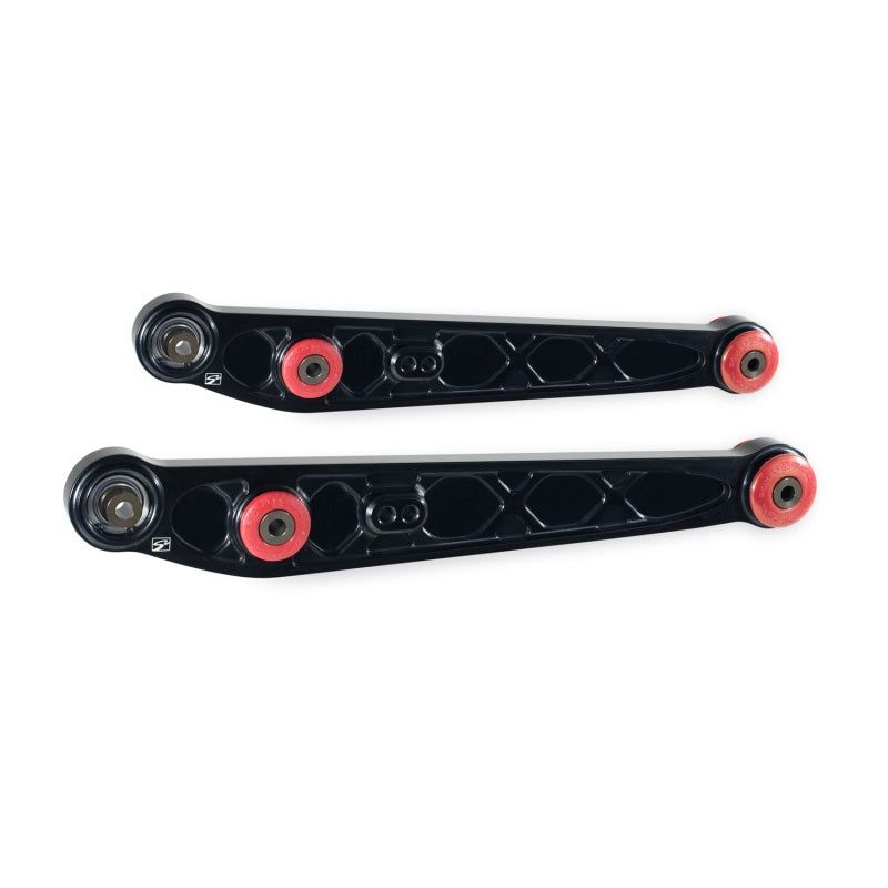 Skunk2 Honda/Acura EK Alpha Series Rear Lower Control Arm Set - Black-Control Arms-Skunk2 Racing-SKK542-05-1295-SMINKpower Performance Parts