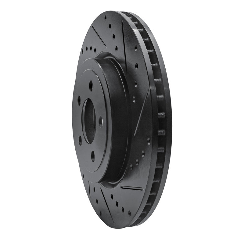

R1 Concepts 633-39017R - RNC633-39017R - R1 09-23 Dodge Challenger Front Right Drilled & Slotted Black Brake Rotor - Shipped in Europe - Tuningsupply.com
