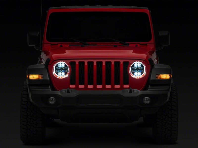 

Raxiom J171705 - RAXJ171705 - Raxiom 18-23 Jeep Wrangler JL Axial Series 9-In Angel Eye LED Headlights- Black Housing (Clear Lens) - Shipped in Europe - Tuningsupply.com
