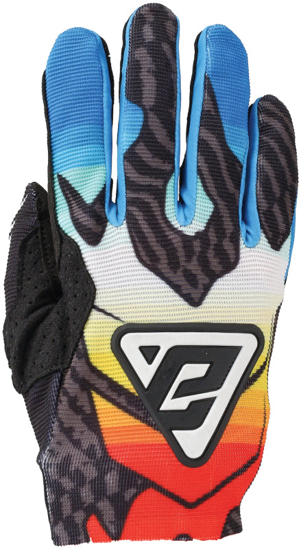 Answer 25 Aerlite Drip Gloves Black/White/Rainbow - XL-tuningsupply.com