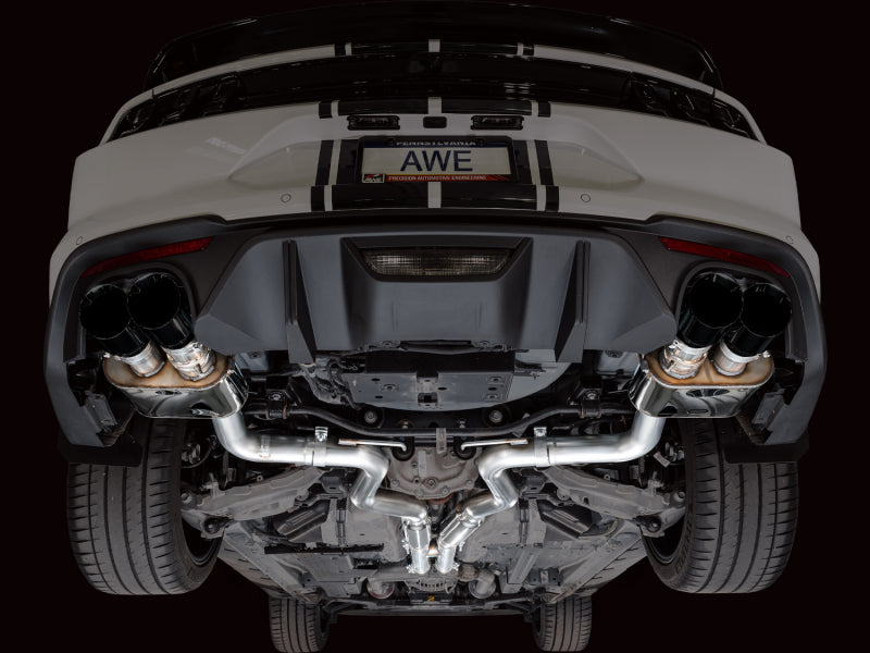 

AWE Tuning 3025-43550 - AWE3025-43550 - AWE Tuning 18-23 S550 Mustang GT SwitchPath Exhaust - Diamond Black Tips - Shipped in Europe - Tuningsupply.com
