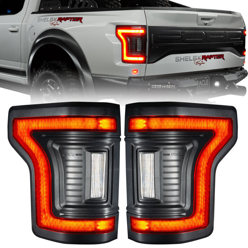 Oracle Lighting 15-20 Ford F-150 Reverse LED Modules Flush Tail Light - Tinted SEE WARRANTY-tuningsupply.com