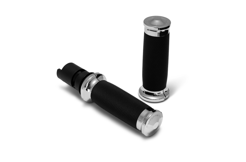 
  

Performance Machine 0063-2105M-CH - PFM0063-2105M-CH - Performance Machine  24-25 Touring, 2025 Softail TBW  Contour Handle Grip Set - Chrome - Shipped in Europe - Tuningsupply.com

