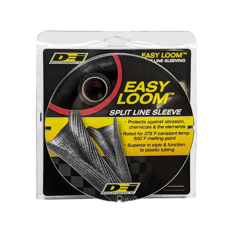 

DEI 10655 - DEI10655 - DEI Split Wire Sleeve Easy Loom 19mm-3/4in x 10 Black - Shipped in Europe - Tuningsupply.com
