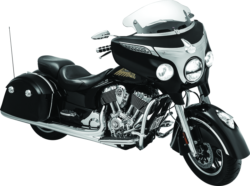 Kuryakyn Saddlebag Top Trim Indian Chrome-tuningsupply.com