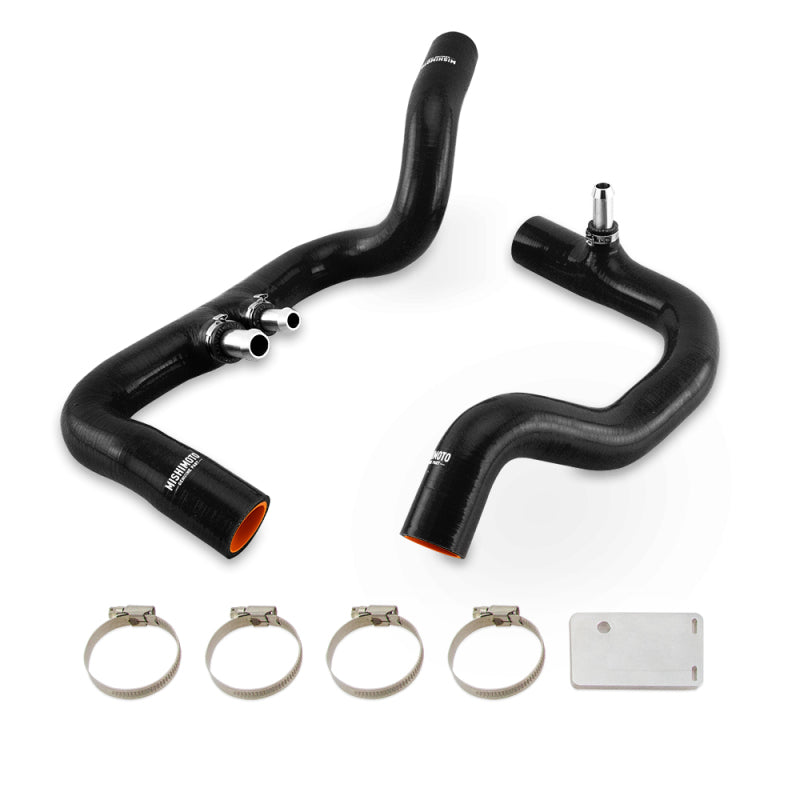 

Mishimoto MMHOSE-JLP-18ABK - MISMMHOSE-JLP-18ABK - Mishimoto 2018+ Jeep Wrangler JL / Gladiator JT 3.6L AT Black Silicone Radiator Coolant Hose Kit - Shipped in Europe - Tuningsupply.com
