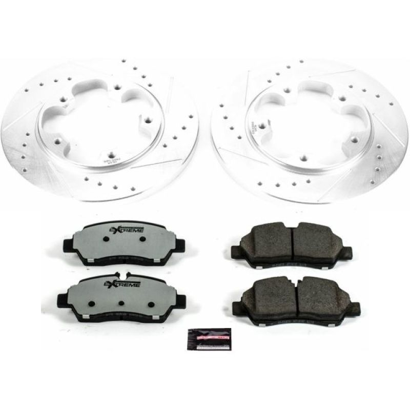 

PowerStop K7145-36 - PSBK7145-36 - Power Stop 15-19 Ford Transit-150 Rear Z36 Truck & Tow Brake Kit - Shipped in Europe - Tuningsupply.com
