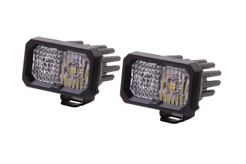 Diode Dynamics Stage Series 2 In LED Pod Pro - White Combo Standard ABL (Pair)-tuningsupply.com