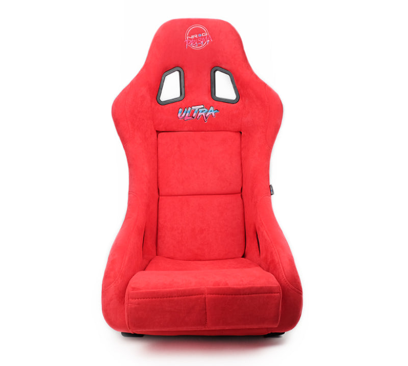 

NRG  - NRGFRP-303RD-ULTRA - NRG FRP Bucket Seat ULTRA Edition - Medium (Red Alcantara/Pearlized Back) - Shipped in Europe - Tuningsupply.com

