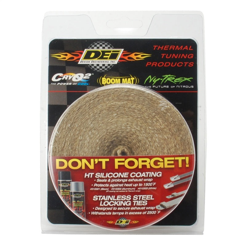 

DEI 10137 - DEI10137 - DEI Exhaust Wrap 2in x 25ft - Tan - Shipped in Europe - Tuningsupply.com
