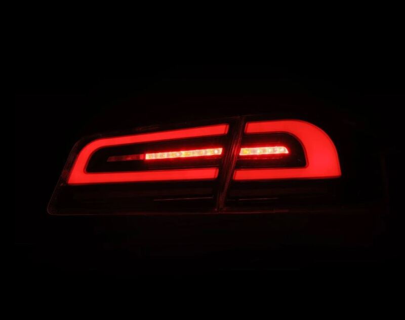 AlphaRex 12-21 Tesla Model S LUXX-Series LED Tail Lights - Black/Red-tuningsupply.com