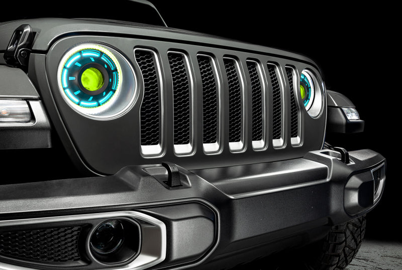 Oracle Oculus Bi-LED Projector Headlights for Jeep JL/Gladiator JT - w/ Simple Cntrl SEE WARRANTY-tuningsupply.com