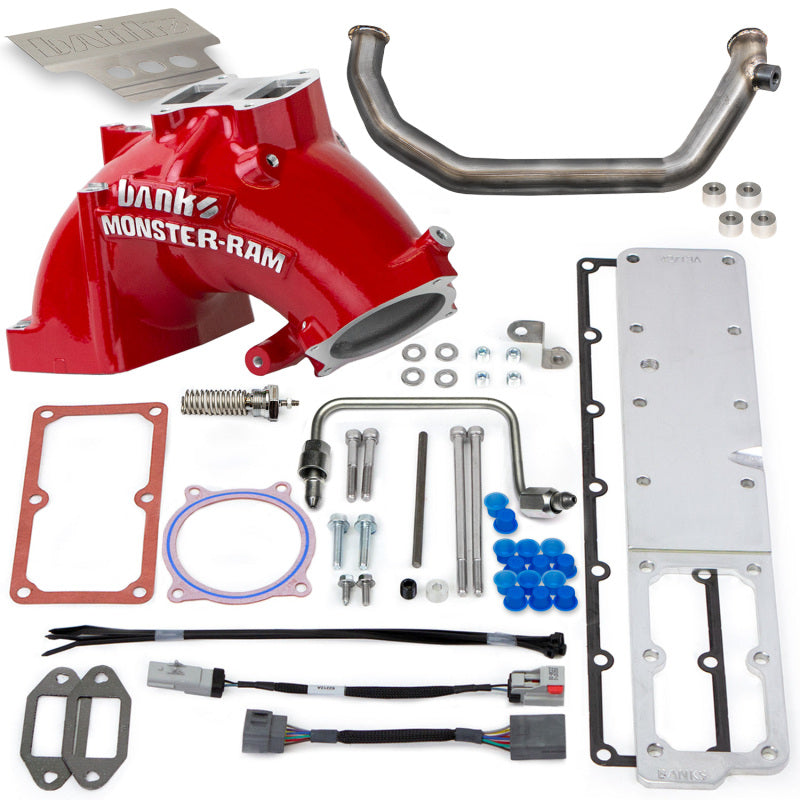 

Banks Power 42806-R - GBE42806-R - Banks Power 07.5-12 Ram Cab Chassis 6.7L Diesel Monster-Ram Intake System w/Fuel Line - Red - Shipped in Europe - Tuningsupply.com
