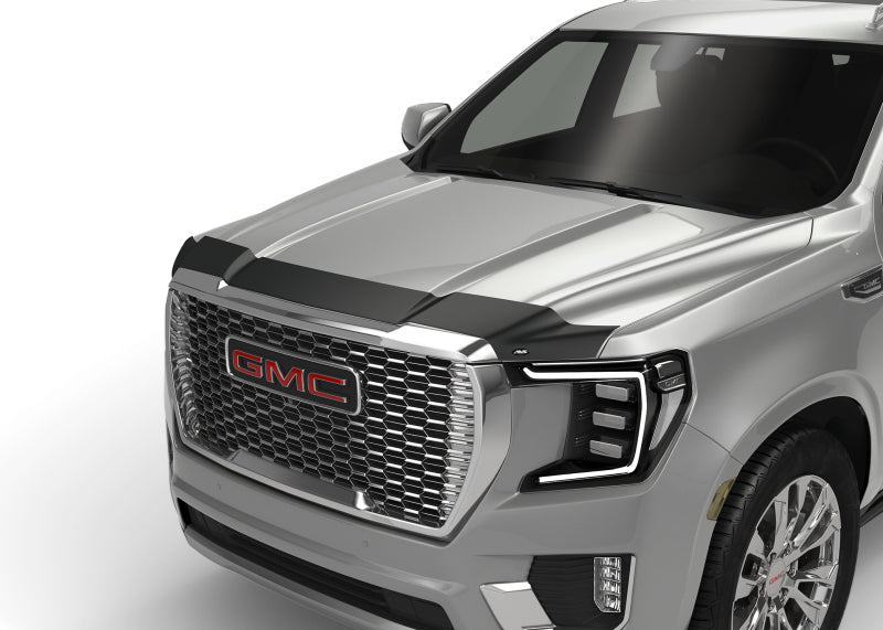 AVS 2021 GMC Yukon Aeroskin Hood Shield - Matte Black-tuningsupply.com