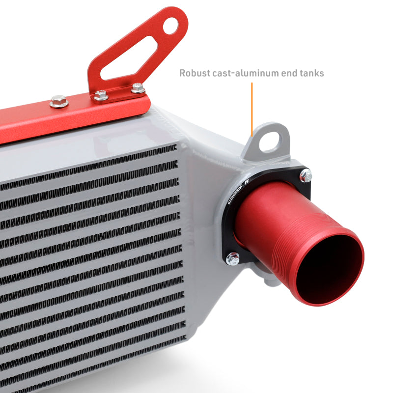 

Mishimoto MMINT-GRC-23KSLRD - MISMMINT-GRC-23KSLRD - Mishimoto 2023+ Toyota GR Corolla Intercooler & Pipe Kit - Silver Cooler - Red Pipes - Shipped in Europe - Tuningsupply.com
