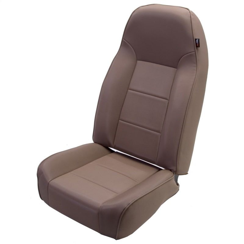 Rugged Ridge High-Back Front Seat Non-Recline Tan 76-02 CJ&Wrangl-Seat Brackets & Frames-Rugged Ridge-RUG13401.04-SMINKpower Performance Parts