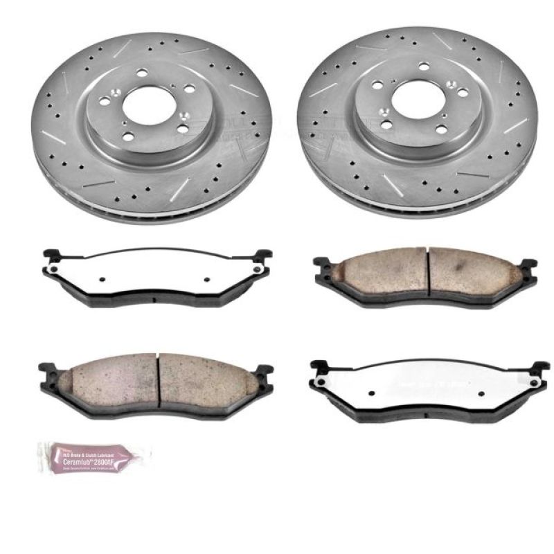 

PowerStop K5964-36 - PSBK5964-36 - Power Stop 05-16 Ford F-550 Super Duty Front Z36 Truck & Tow Brake Kit - Shipped in Europe - Tuningsupply.com
