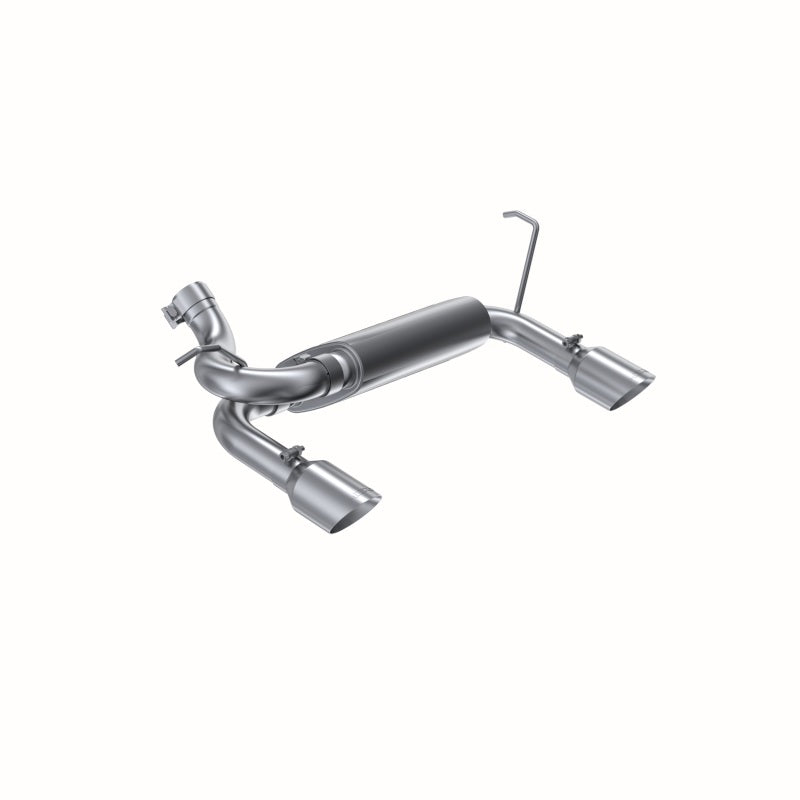 MBRP 07-14 Jeep Wrangler/Rubicon 3.6L/3.8L V6 Axle-Back Dual Rear Exit Aluminum Performance Exhuast-tuningsupply.com