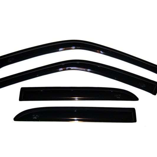 AVS 99-04 Chevy Tracker (4 Door) Ventvisor Outside Mount Window Deflectors 4pc - Smoke-tuningsupply.com