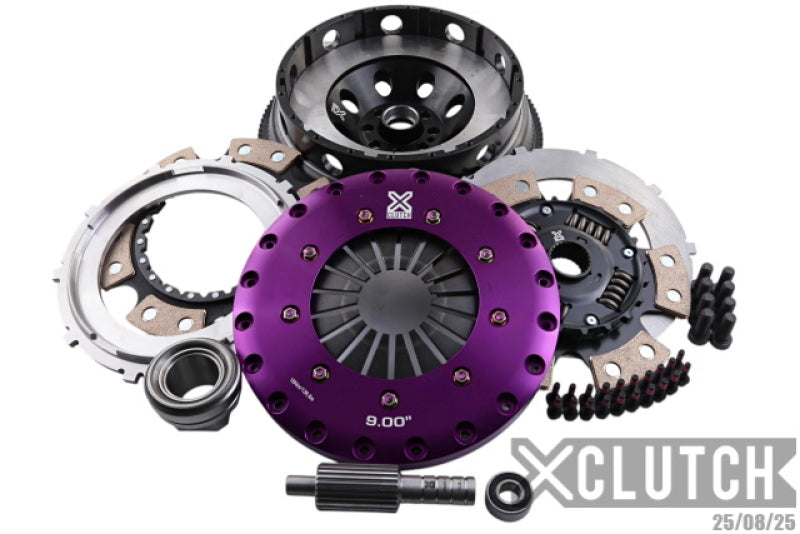

XCLUTCH XKTY23560-2B - XCLXKTY23560-2B - XClutch 22-26 Toyota Supra Turbo 3.0L 9in Twin Sprung Ceramic Clutch Kit - Shipped in Europe - Tuningsupply.com
