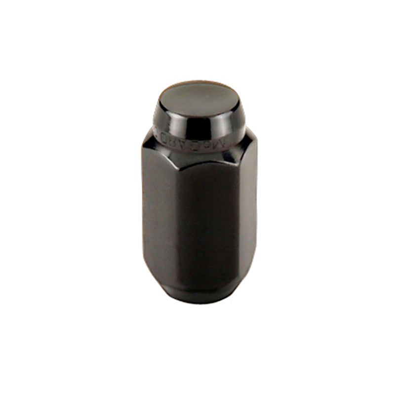 McGard Hex Lug Nut (Cone Seat) M14X1.5 / 22mm Hex / 1.635in. Length (4-Pack) - Black-tuningsupply.com