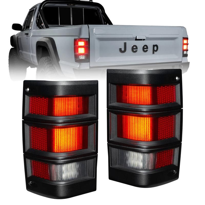 ORACLE Lighting Jeep Comanche MJ LED Tail Lights - Standard Red Lens SEE WARRANTY-tuningsupply.com