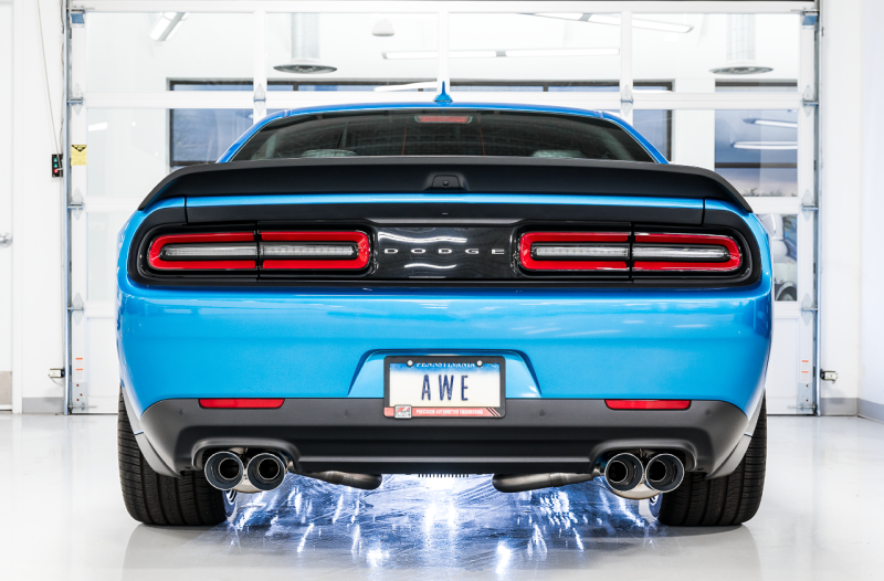 

AWE Tuning 3020-42074 - AWE3020-42074 - AWE Tuning 2015+ Dodge Challenger 6.4L/6.2L Non-Resonated Touring Edition Exhaust - Quad Silver Tips - Shipped in Europe - Tuningsupply.com
