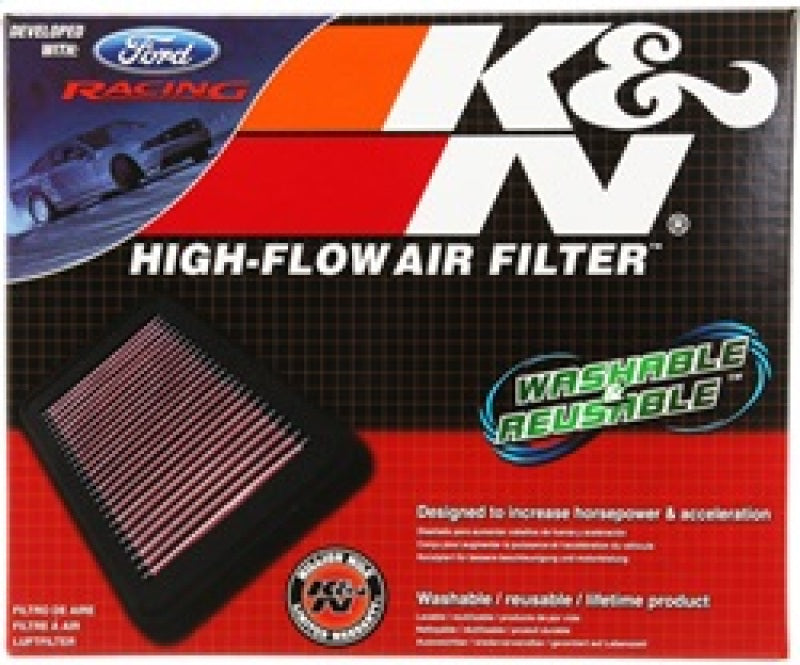 

K&N Engineering 33-2431 - KNN33-2431 - K&N 10 Ford Mustang GT 4.6L-V8 Drop In Air Filter - Shipped in Europe - Tuningsupply.com

