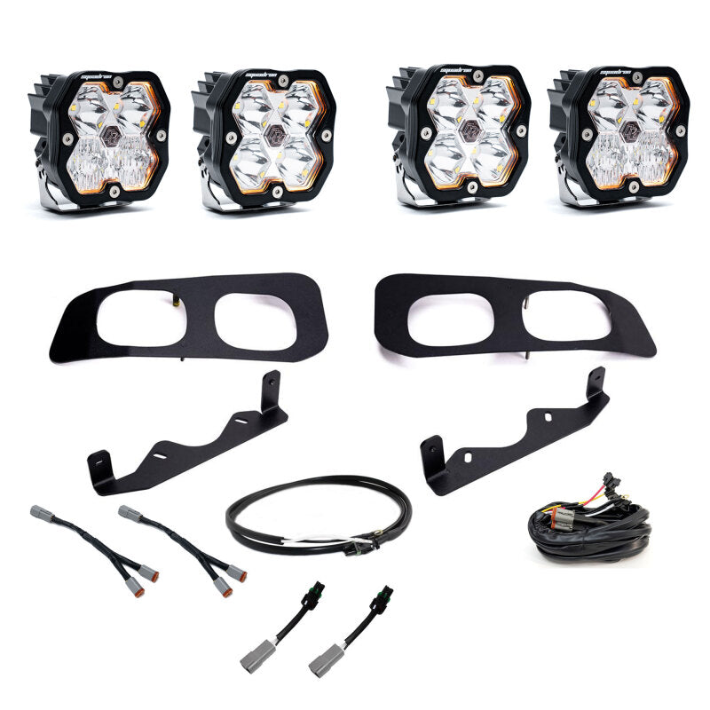 

Baja Designs 440036UP - BAJ440036UP - Baja Designs 2023+ Ford SD Squadron Sport 2.0 Dual Fog Pocket Kit Upfitter (Multi Patterns) - Clear - Shipped in Europe - Tuningsupply.com
