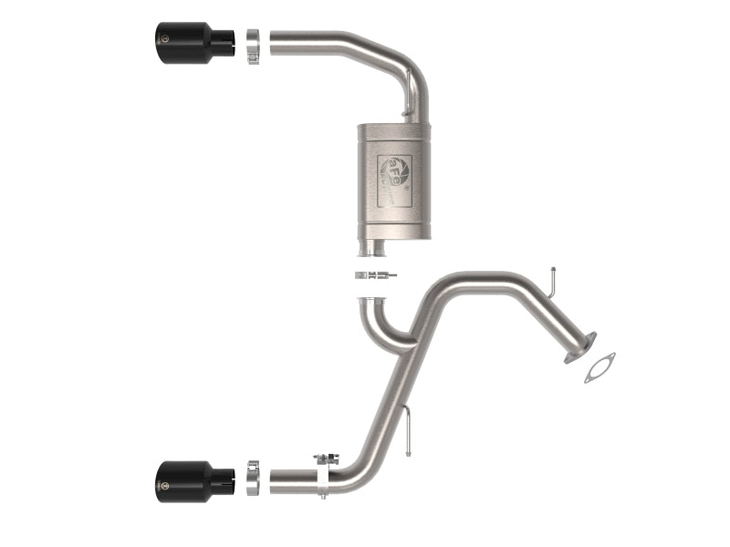 

aFe 49-37027-B - AFE49-37027-B - aFe Takeda Hyundai Elantra N 22-23 L4-2.0L (t) 3in SS Axle-Back Exhaust System w/ Black Tips - Shipped in Europe - Tuningsupply.com
