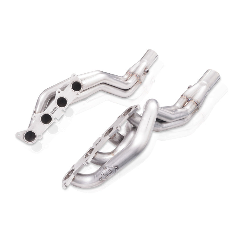 

Stainless Works  - SSWGT350HCAT3 - Stainless Works 2015+ Ford Shelby GT350 Headers Perf Connect w/Cats 1-7/8in Primaries 3in Collectors - Shipped in Europe - Tuningsupply.com
