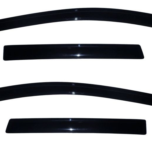 AVS 13-18 Ford Escape Ventvisor Outside Mount Window Deflectors 4pc - Smoke-tuningsupply.com